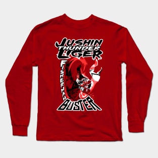 Jushin Thunder Liger FISHERMAN BUSTER V2 Long Sleeve T-Shirt